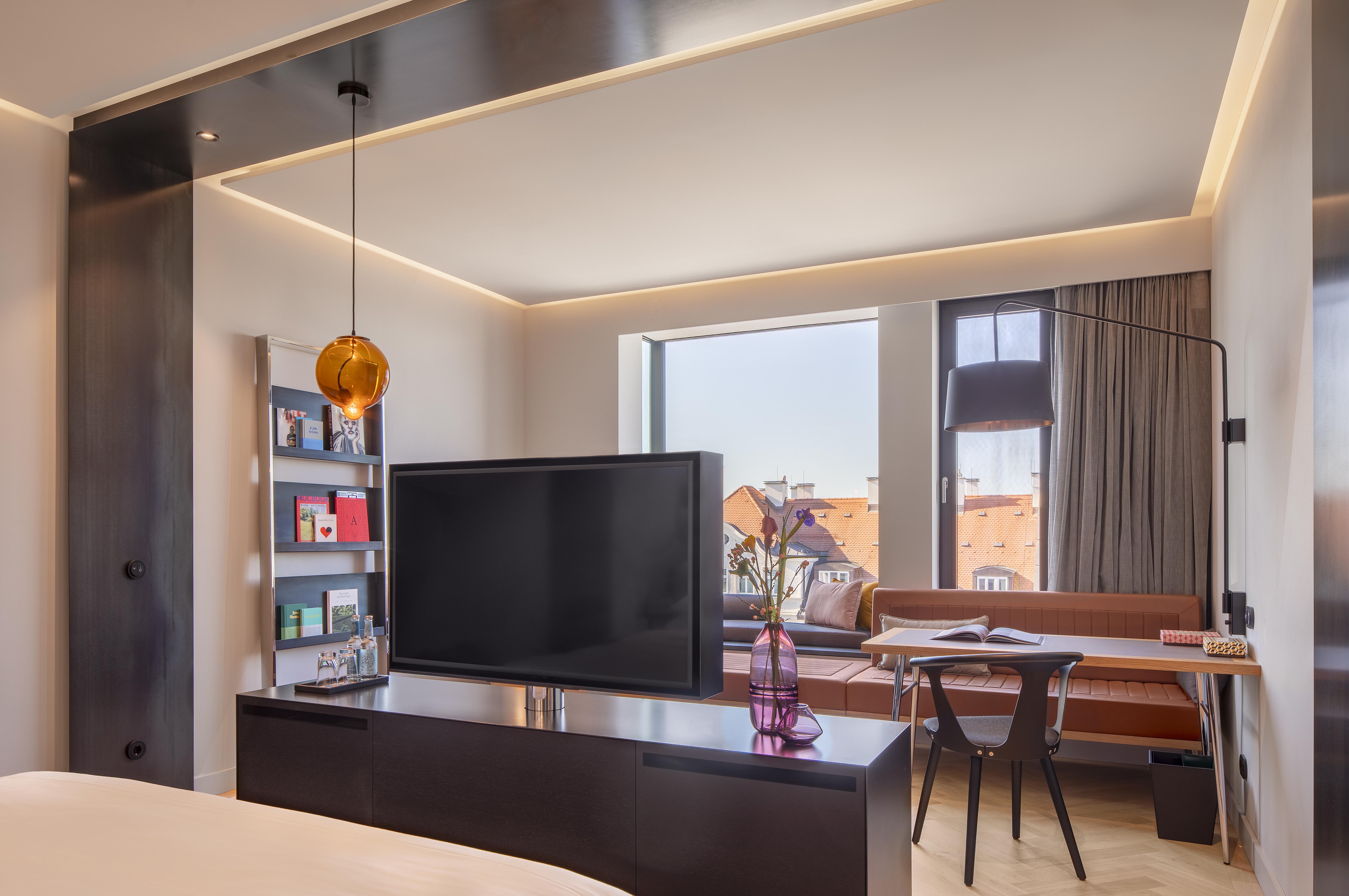 Готель Andaz Munich Schwabinger Tor, By Hyatt Екстер'єр фото A room at the hotel