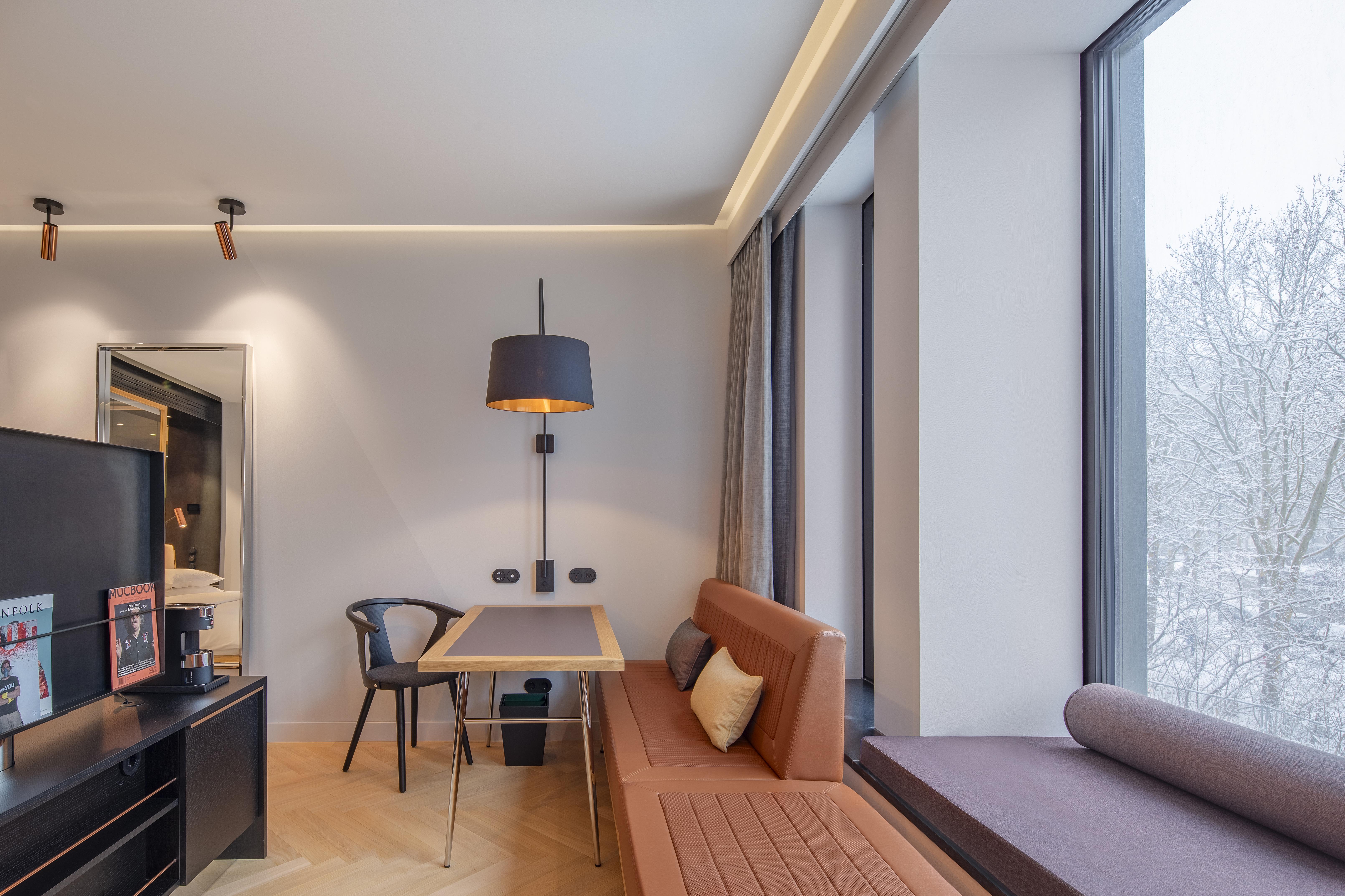 Готель Andaz Munich Schwabinger Tor, By Hyatt Екстер'єр фото A room at the hotel