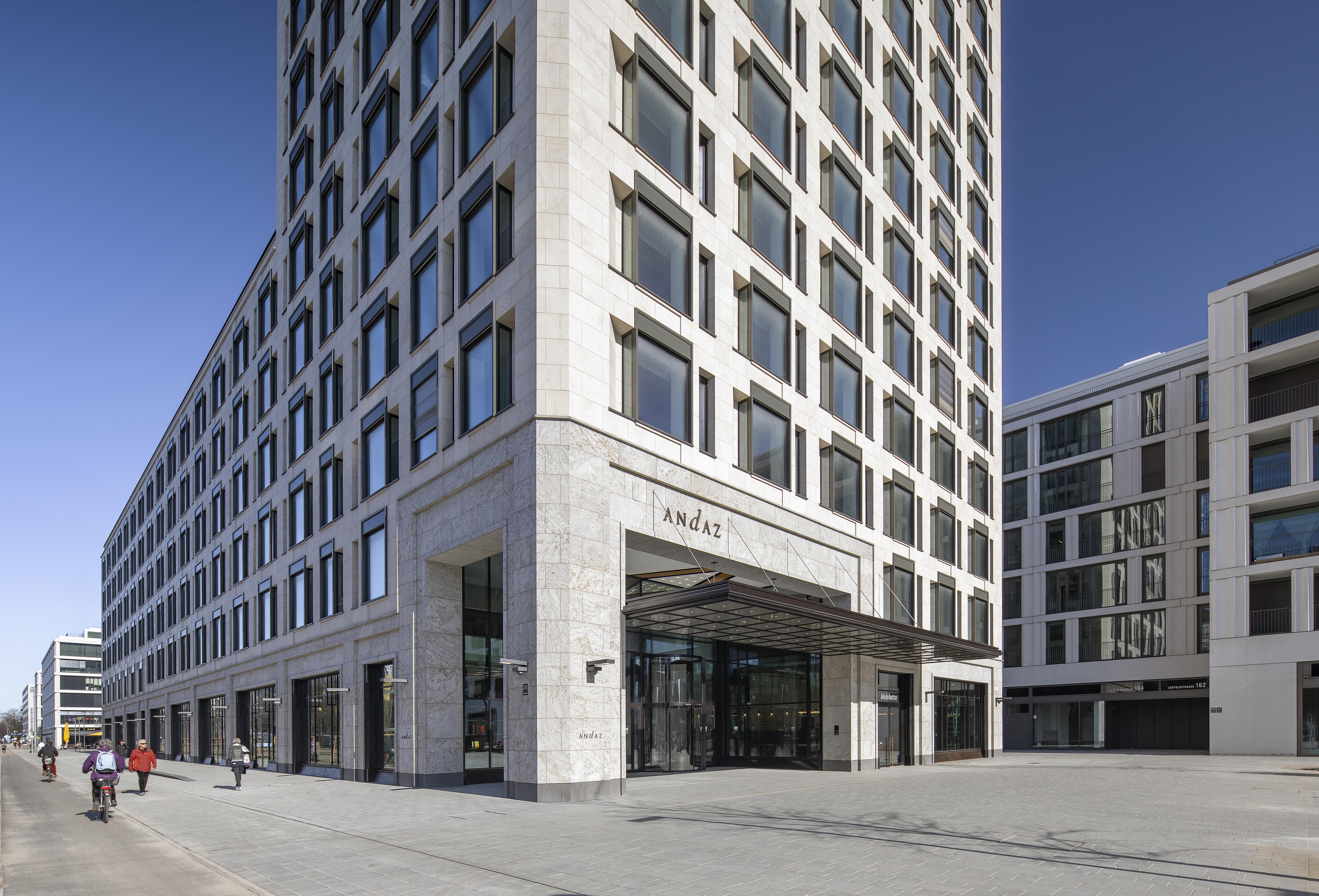 Готель Andaz Munich Schwabinger Tor, By Hyatt Екстер'єр фото The new building of the university library
