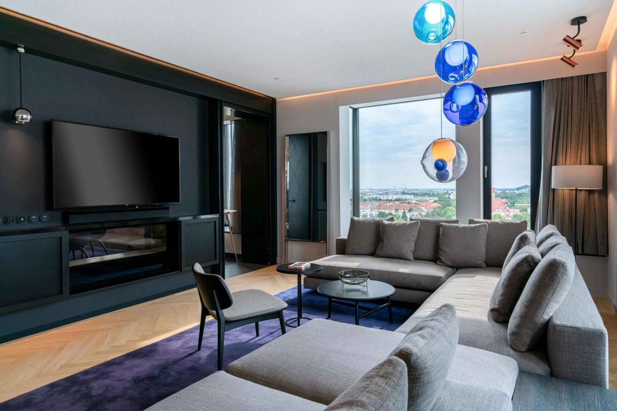 Готель Andaz Munich Schwabinger Tor, By Hyatt Екстер'єр фото The Living Room